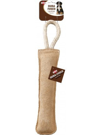 Spot Dura-Fused Leather Retriever Dog Toy