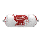 Front packaging of Fromm Bonnihill Farms Beefibowls Frozen Dog Food 16oz