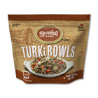 Front Pouch of Fromm Bonnihill Farms Turkibowls Frozen Dog Food 3lb