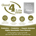 Working together to support gut health- often improving health with the very first feeding.
