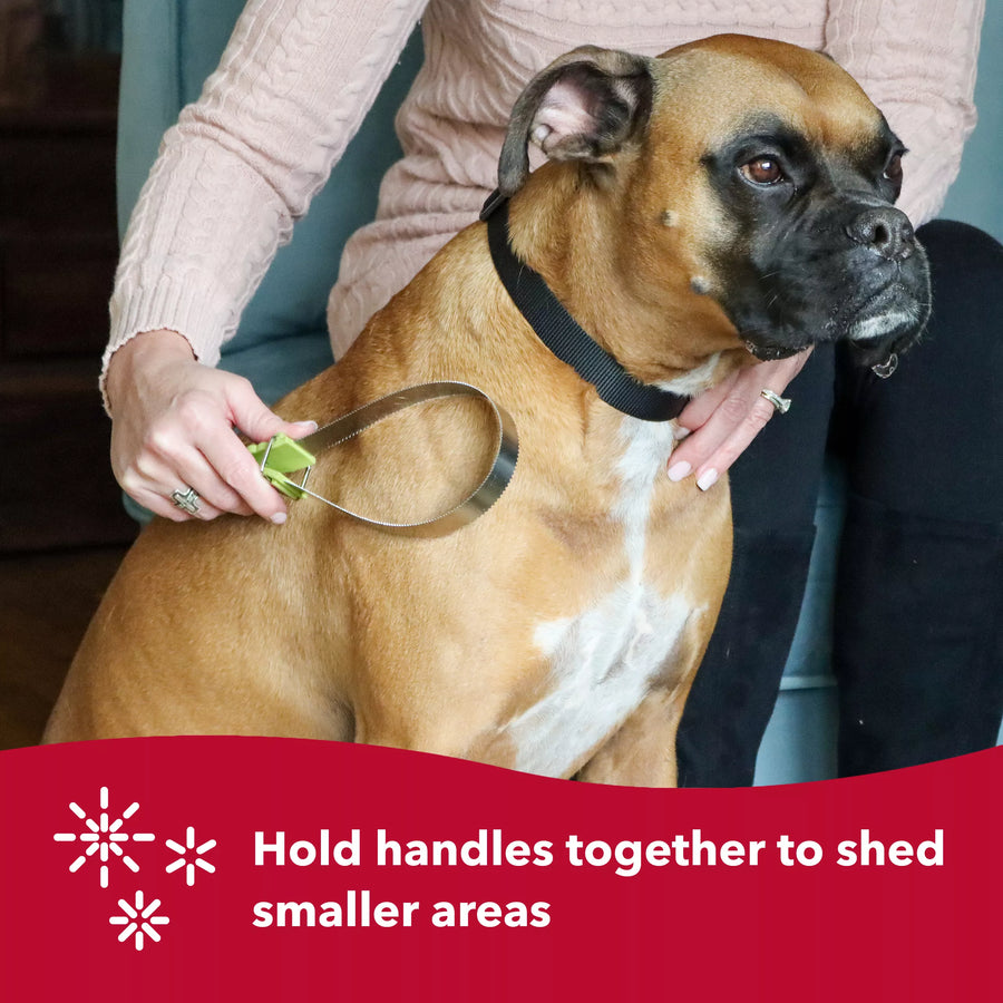 hold handles together to shed smaller areas