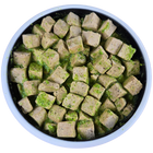 Shepherd Boy Farms Freeze Dried Raw Super Green Blend Goat Milk 2oz in a bowl