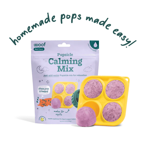 Woof Calming Pupsicle Mix Lickable Dog Treats