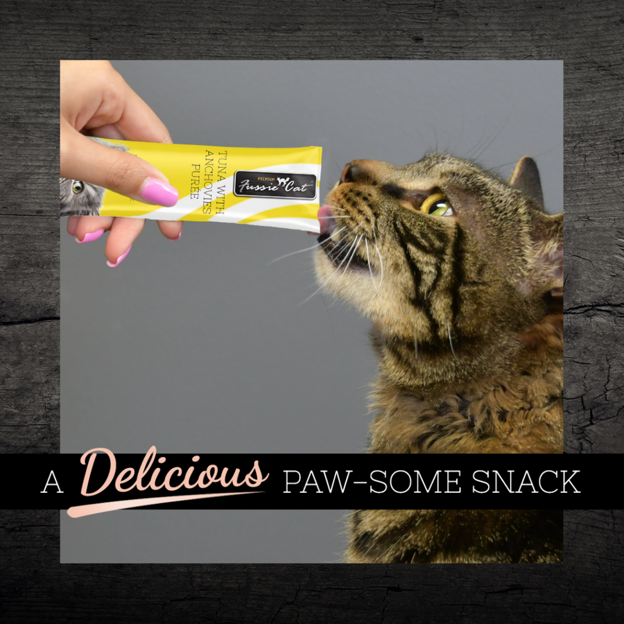 Fussie Cat Puree Tuna & Anchovies Cat Treat