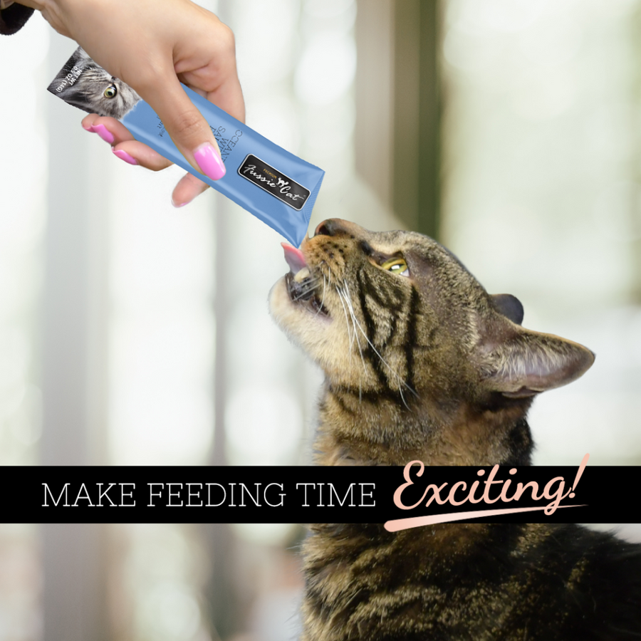 Fussie Cat Puree Oceanfish & Salmon Cat Treat