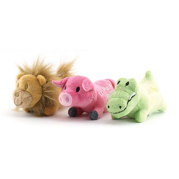 Li'l Pals Plush Pig Dog Toy