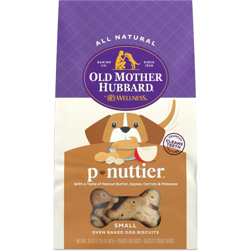 Old Mother Hubbard Crunchy Classic Natural P-Nuttier Small Biscuits Dog Treats