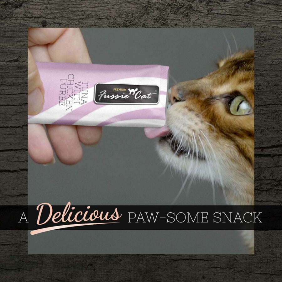 Fussie Cat Puree Tuna & Chicken Cat Treat
