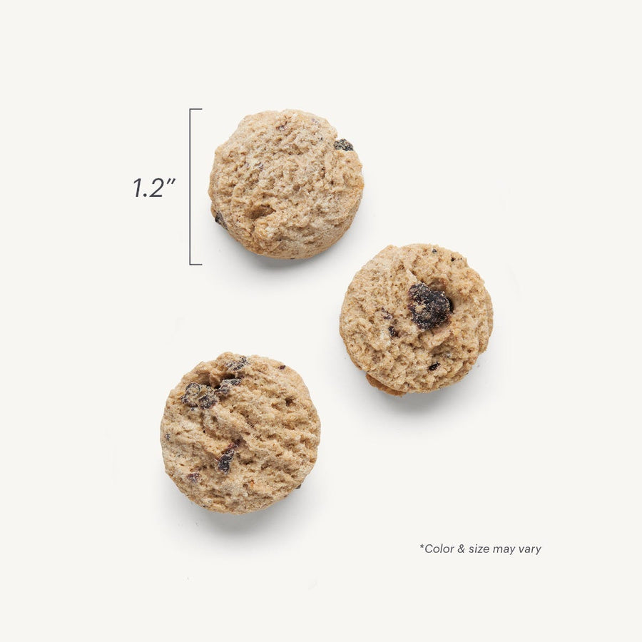 The Honest Kitchen Goat's Milk N' Cookies Blueberry & Vanilla Probiotic Dog Treats