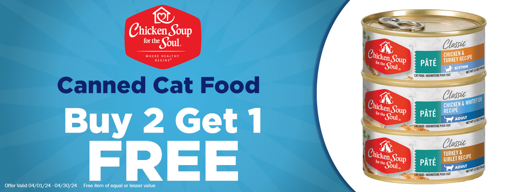 Chicken Soup for the Soul Cat Food, 4lb only $19.99