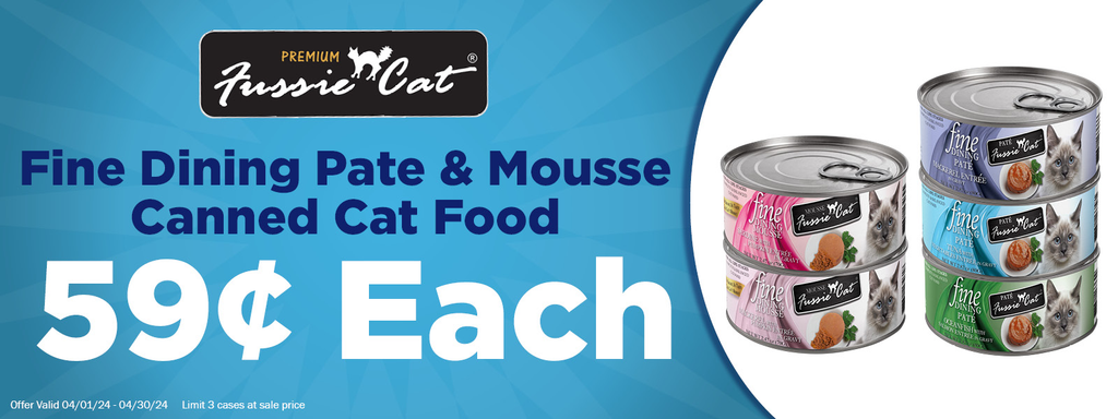 Fussie Cat Fine Dining Mousse and Pate 59 Cents Each