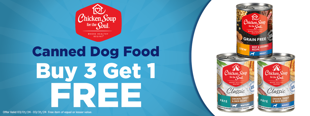 Chicken Soup for the Soul Canned Dog Food Buy 3 Get 1 Free
