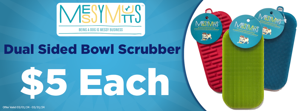Messy Mutts $5 Bowl Scrubber