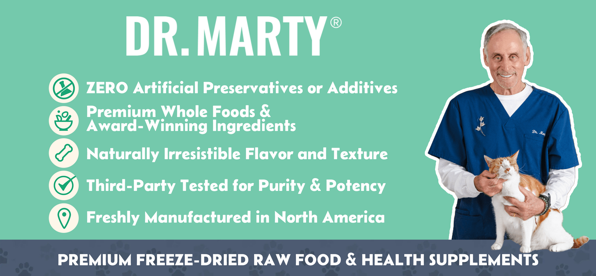 Dr. Marty | Premium Freeze-Dried Food & Supplements