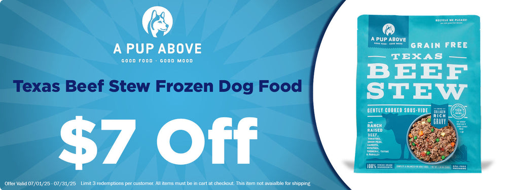 A Pup Above Texas Beef Stew $7 Off