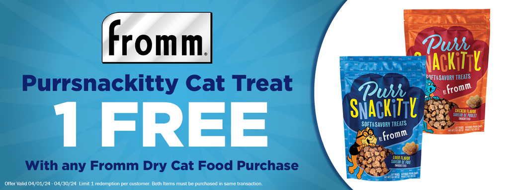 Fromm Purrsnackitty Cat Treat, 1 Free with any Fromm Dry Cat Food