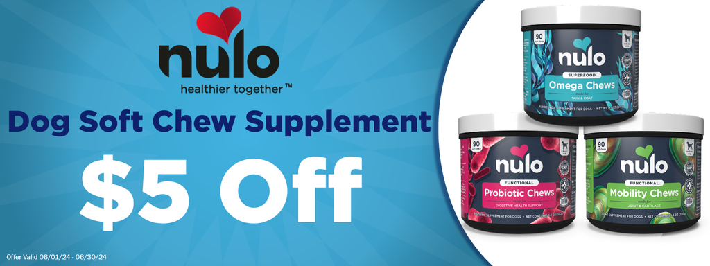Nulo Dog Soft Chew Supplements $5 Off