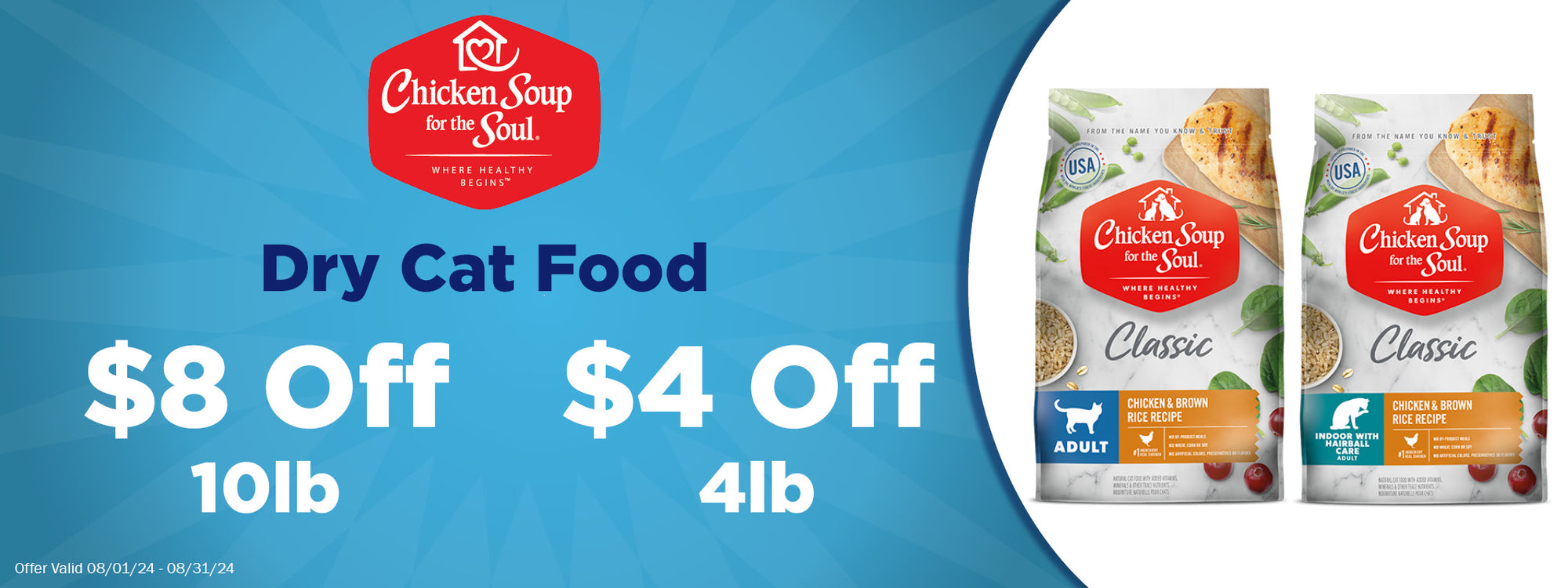 Chicken Soup for the Soul Dry Cat Food Up To $8 Off