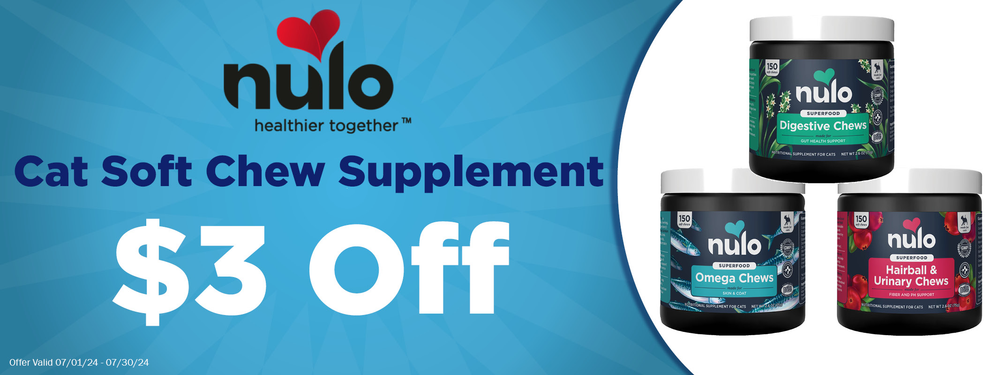 Nulo Soft Chew Supplements for Cats $3 Off
