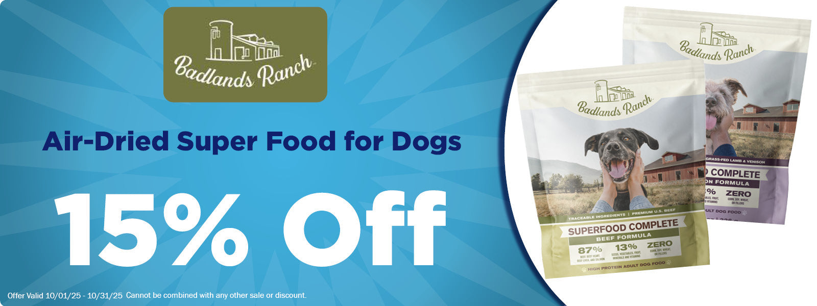 15% Off Badlands Ranch Superfood