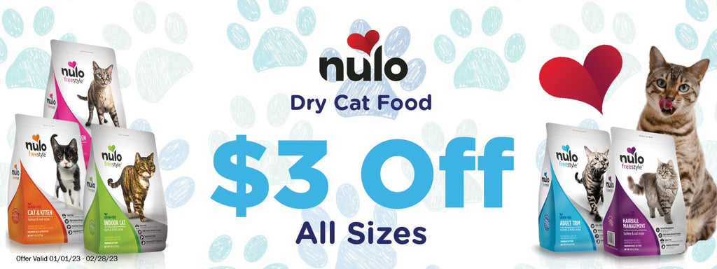 $3 Off Nulo Dry Cat Food