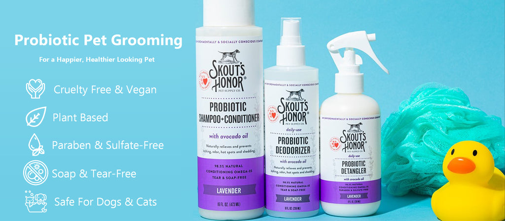 Skouts Honor Probiotic Pet Grooming