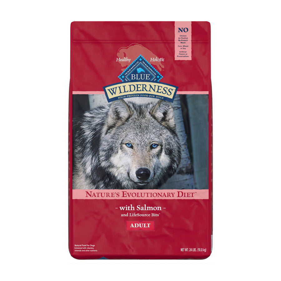 Blue Buffalo Wilderness Natural Salmon Recipe Adult Dry Dog Food