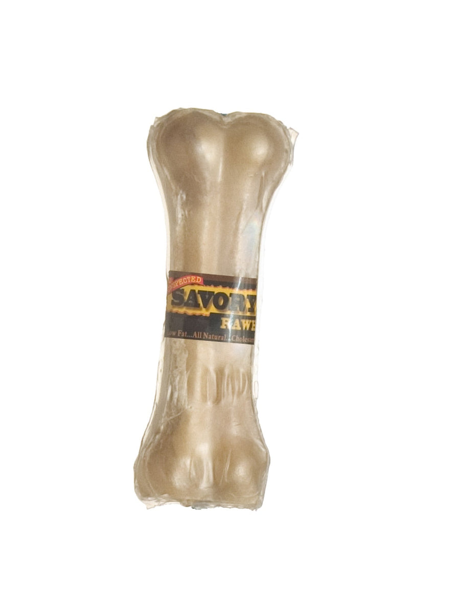 Savory Prime Pressed Bone Rawhide Dog Treat