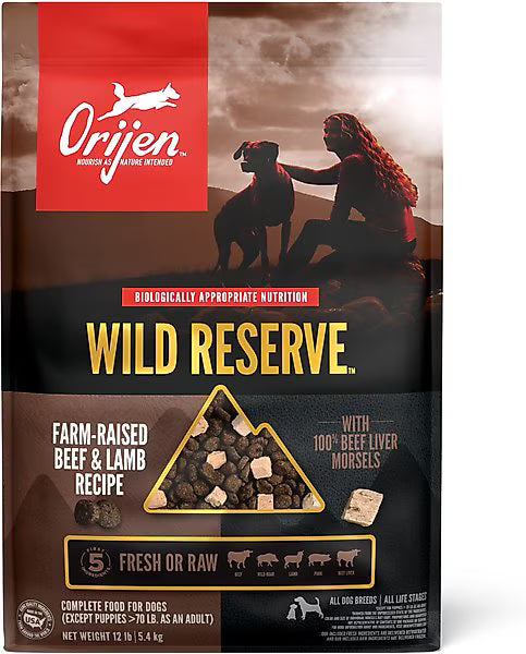 ORIJEN Wild Reserve Beef & Lamb Dry Dog Food
