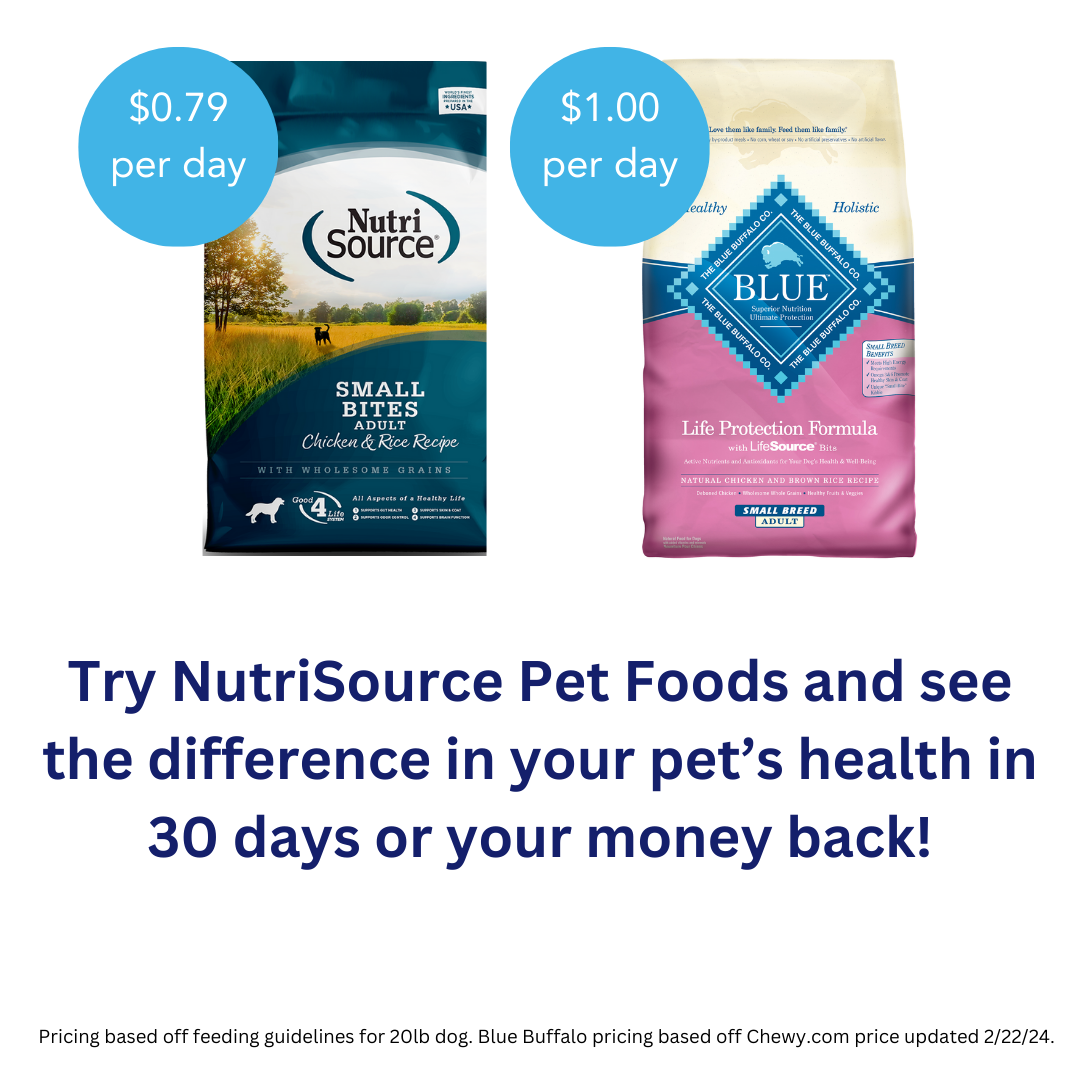 NutriSource Small Bites Chicken & Rice Recipe Dry Dog Food