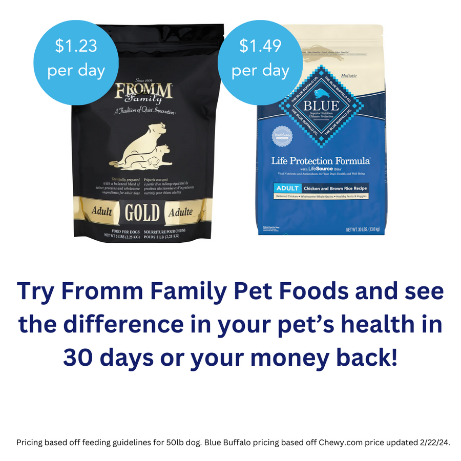 Fromm gold puppy food large breed best sale