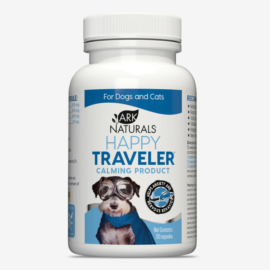 Ark Naturals Happy Traveler Supplements For Dogs and Cats