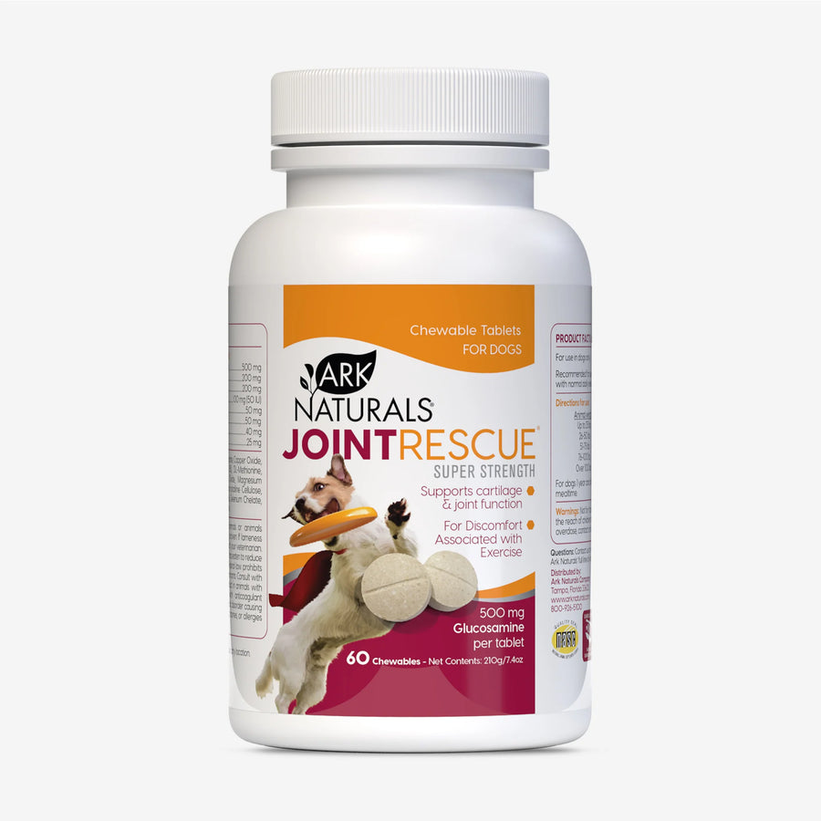 Ark Naturals Joint Rescue Super Strength Supplements For Dogs & Cats