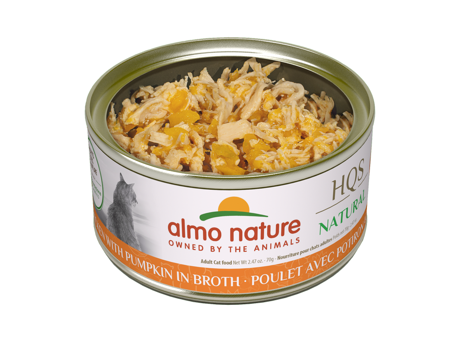 Almo Nature Natural Chicken & Pumpkin Canned Cat Food