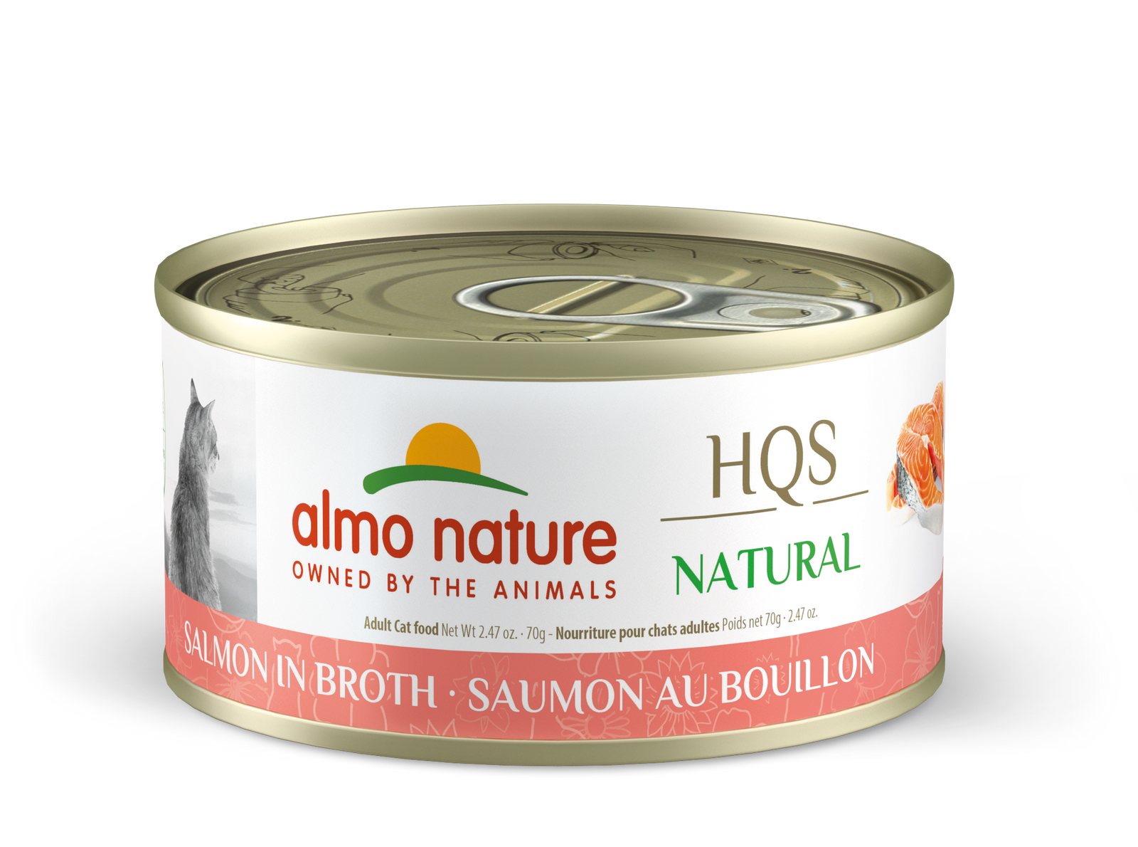Almo Nature HQS Salmon in Broth