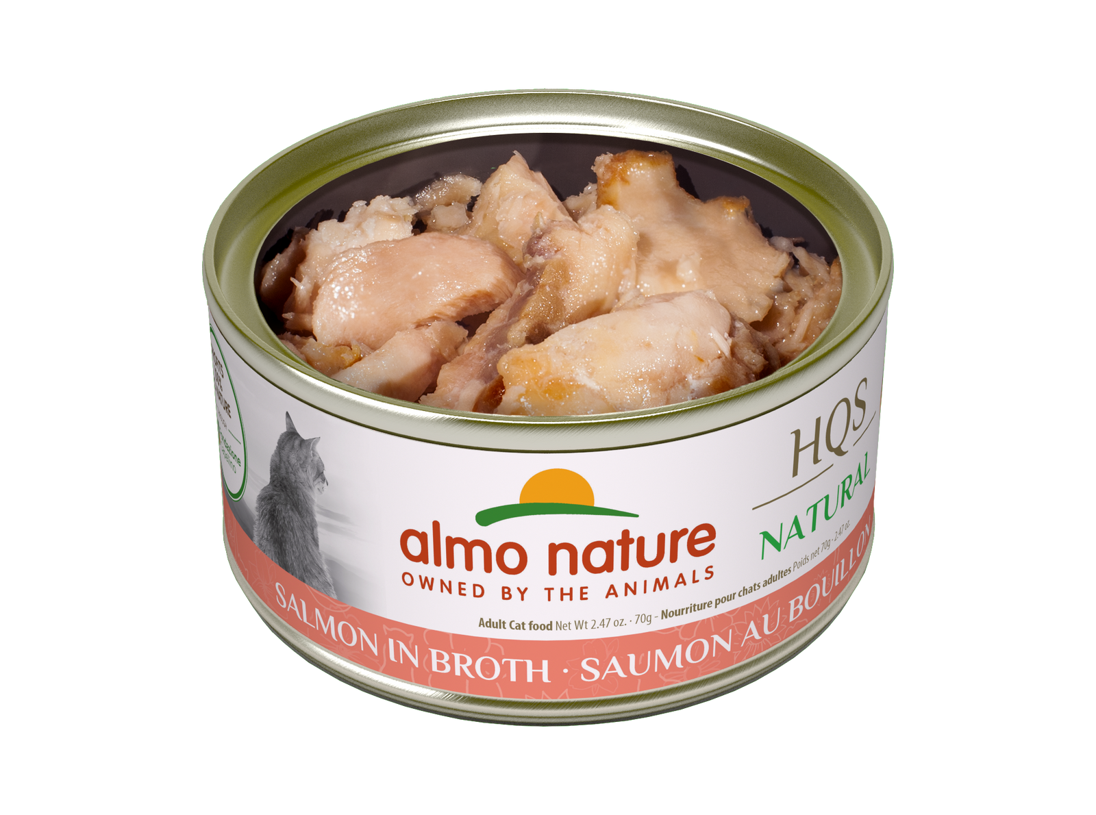 Almo Nature HQS Salmon in Broth
