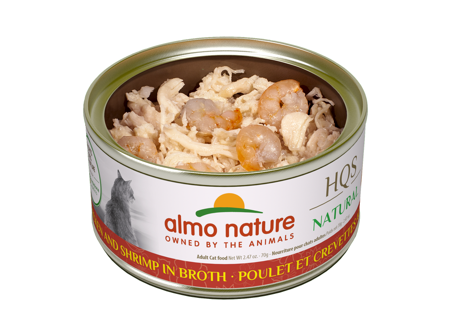 Almo Nature Natural Chicken & Shrimp Canned Cat Food