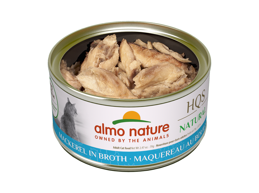 Almo Nature HQS Natural Mackerel in Broth