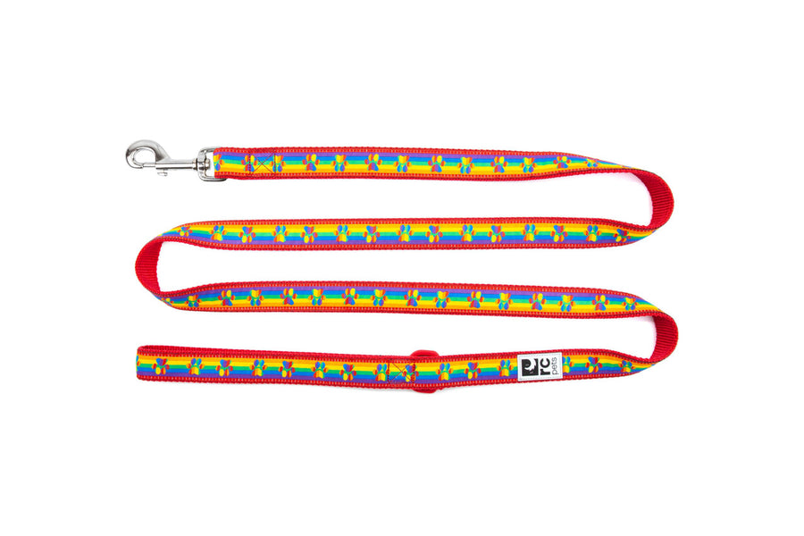 RC Pet Leash Rainbow Paws