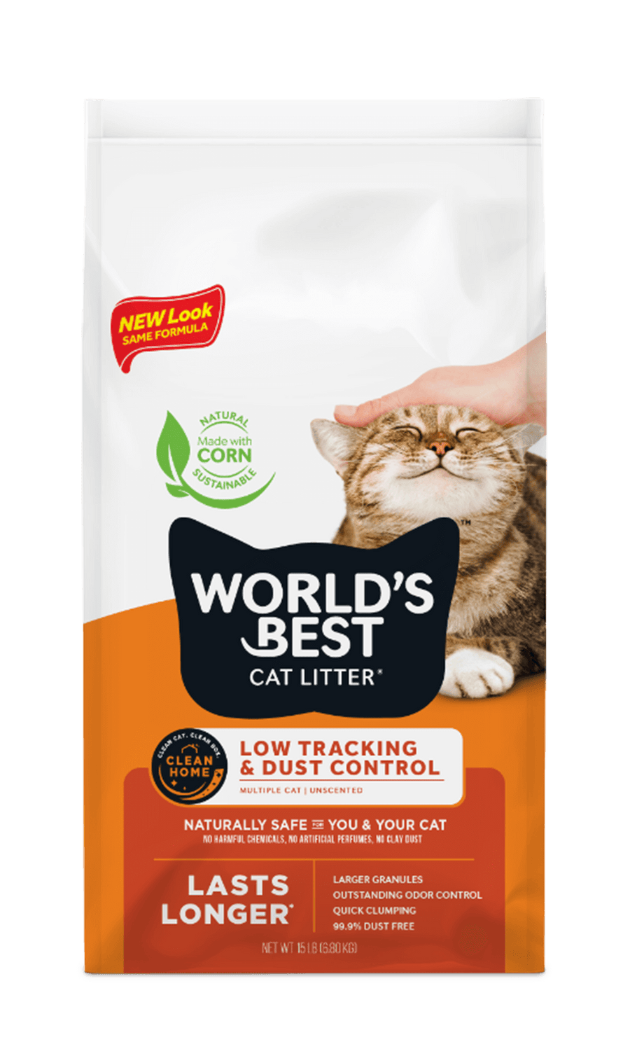 World's Best Cat Litter Multi Cat Low Tracking Cat Litter