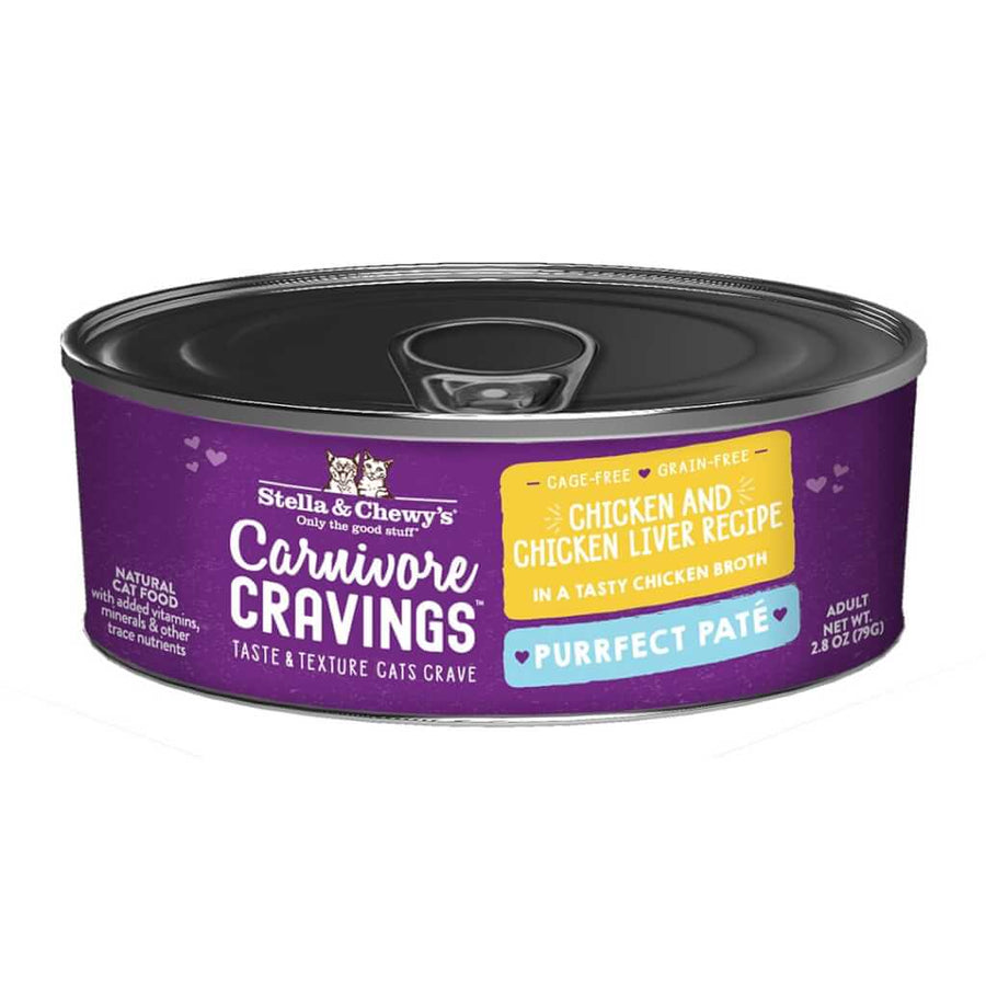 Stella & Chewy's Canivore Cravings Chicken & Chicken Liver Pate Canned Cat Food