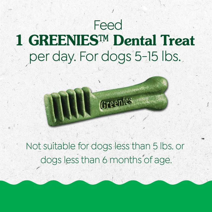 Greenies Dental Treats Puppy Teenie Size Dog Treats