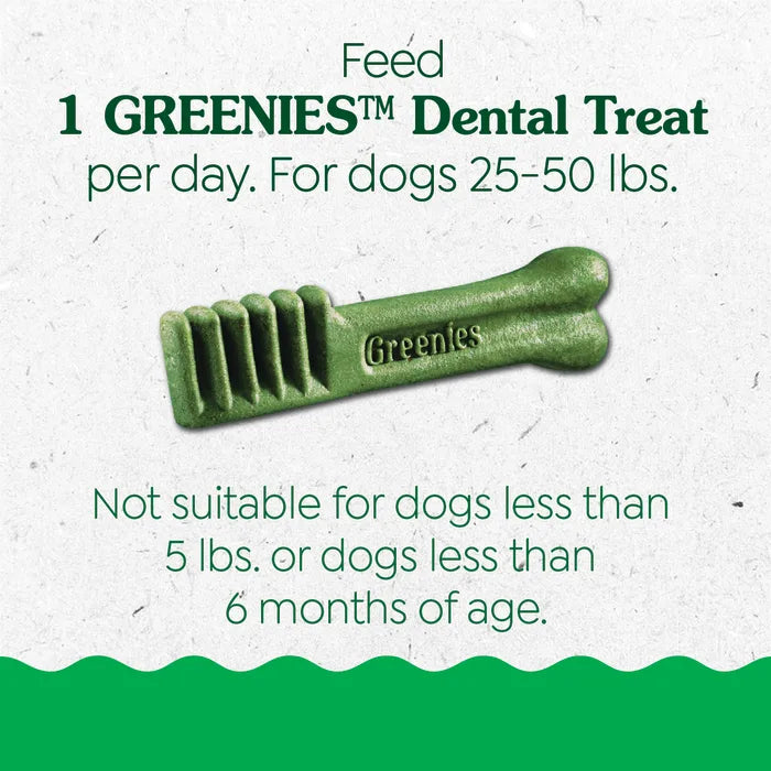 Greenies Dental Treats Puppy Regular Size Dog Treats