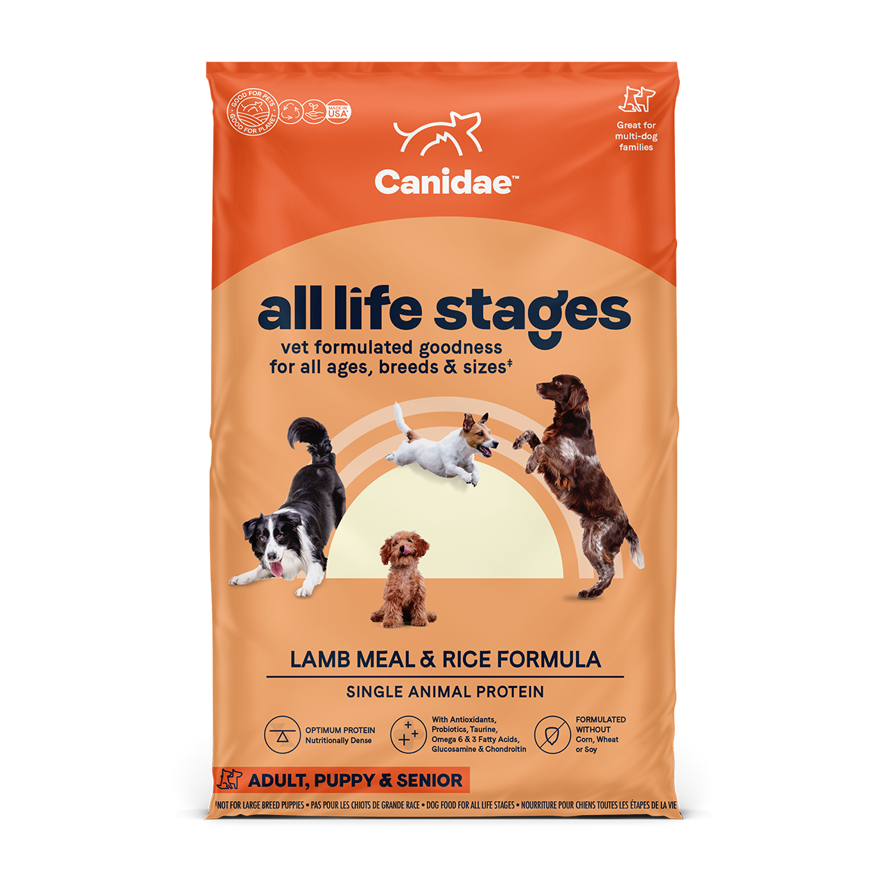 Canidae All Life Stages Lamb Meal and Brown Rice Formula Dry Dog Food