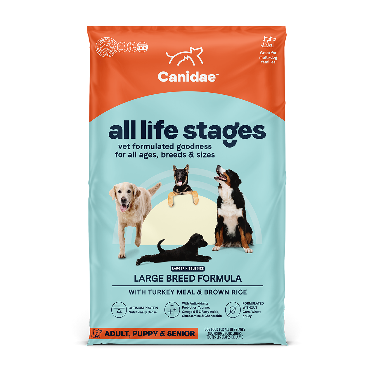 Canidae All Life Stages Large Breed Turkey Meal Brown Rice