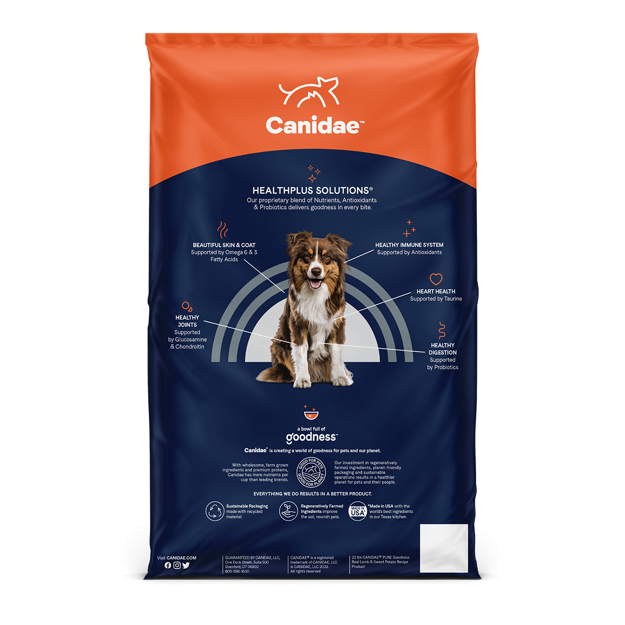 Lamb and sales pea dog food