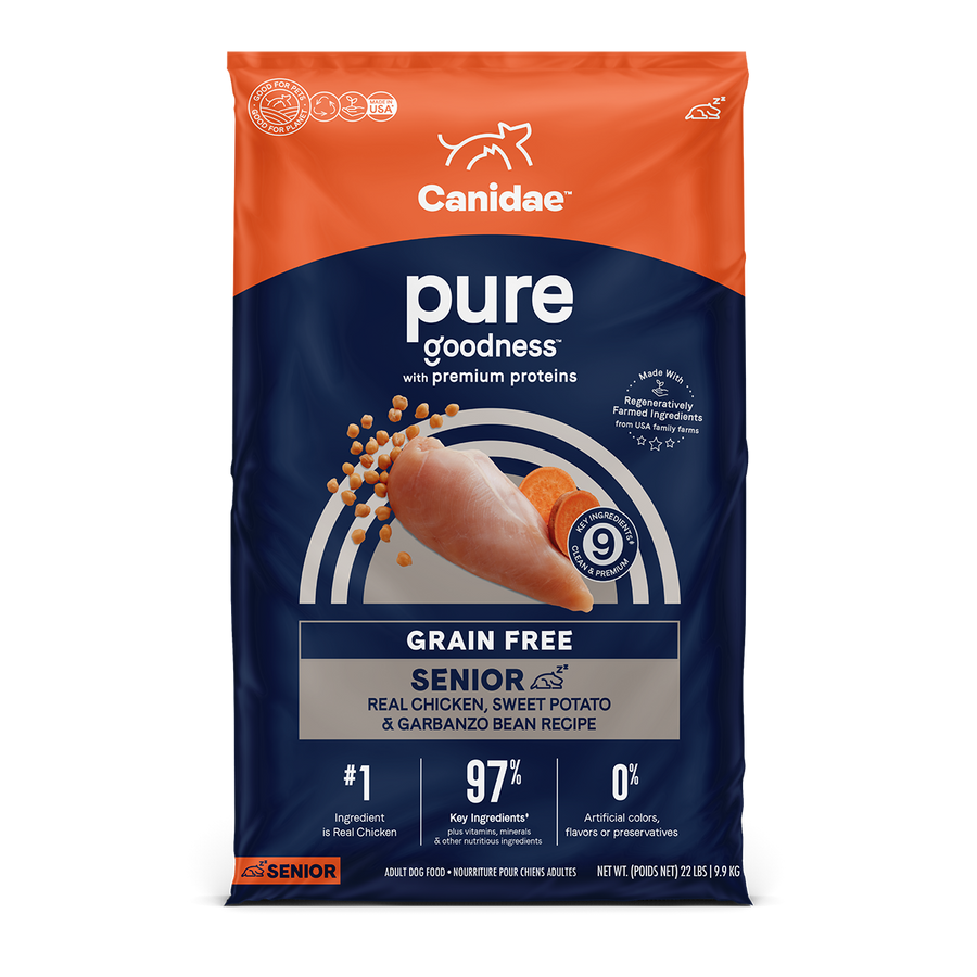 Canidae Grain Free PURE Chicken, Sweet Potato & Garbanzo Bean Recipe Dry Dog Food