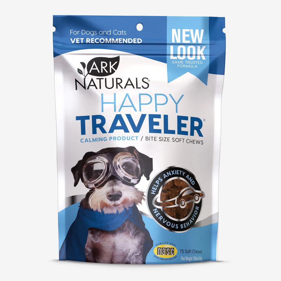 Ark Naturals Happy Traveler Soft Chews for Dogs & Cats