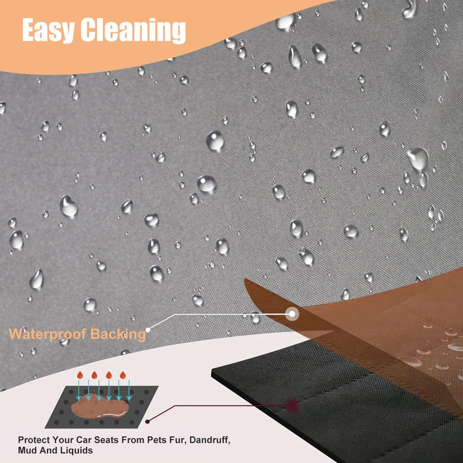 GooPaws Scratchproof Bench Dog Car Seat Cover, Fits Car Truck or SUV