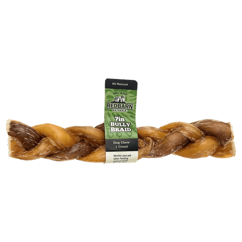 Redbarn Braided Bully Stick Dog Treat